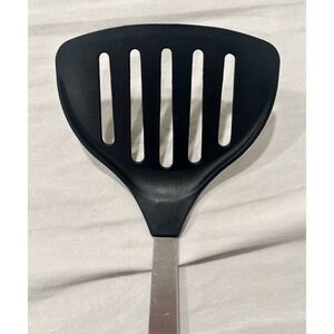 Vintage Amco Housework's Rust Proof 18/8 Wide Slotted Spatula Stainless Steel